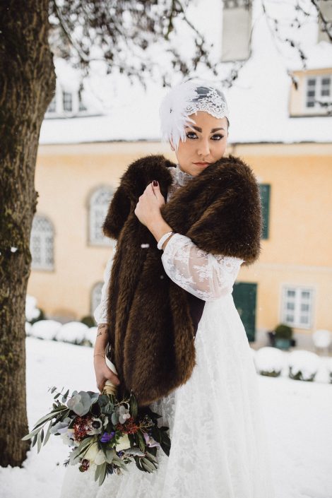 Winter Hochzeit Outfit